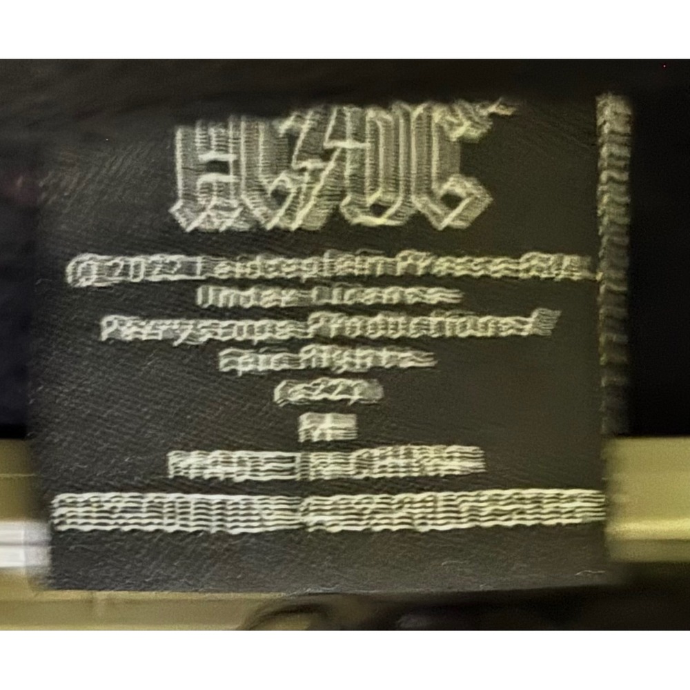 ACDC Band Hoodie Black‎ Graphic Print Long Sleeve Men's Size Medium - Picture 4 of 6